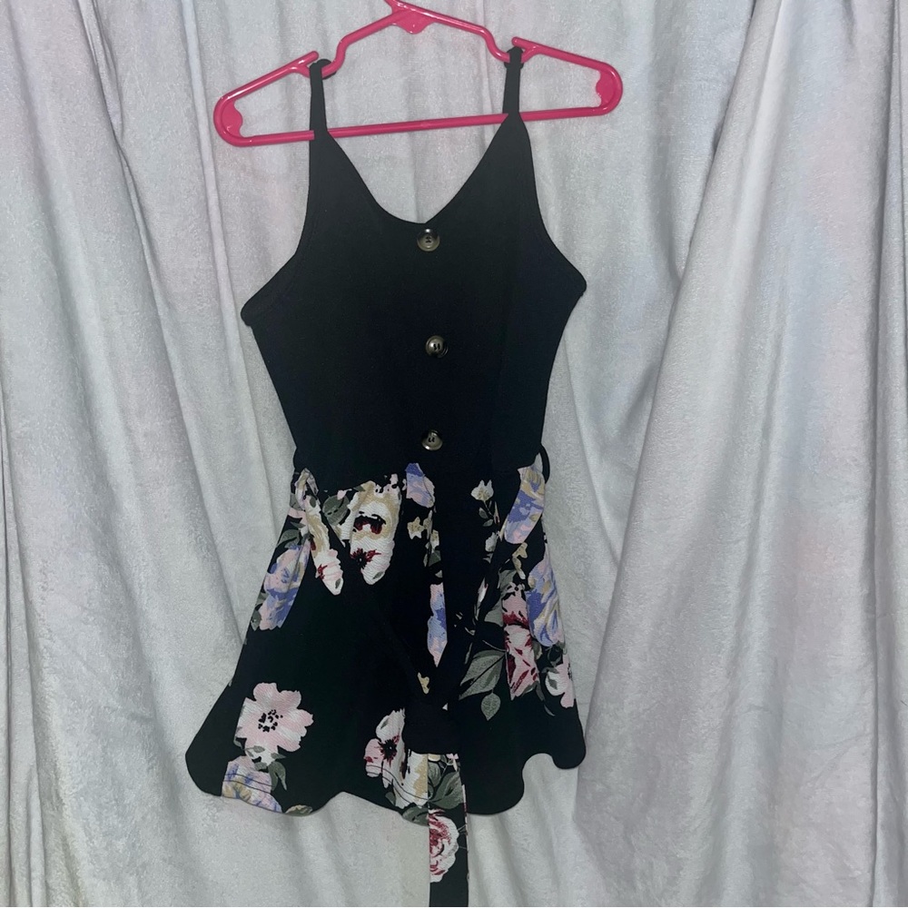 SHEIN kids 10y romper tank with belt